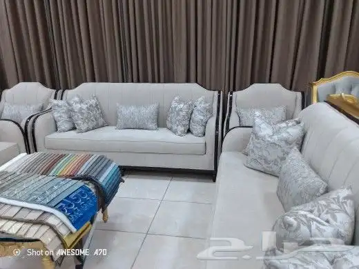 مفروشات الرياض  تفصيل جميع انواع الكنب والجلسات الارضي والست 3