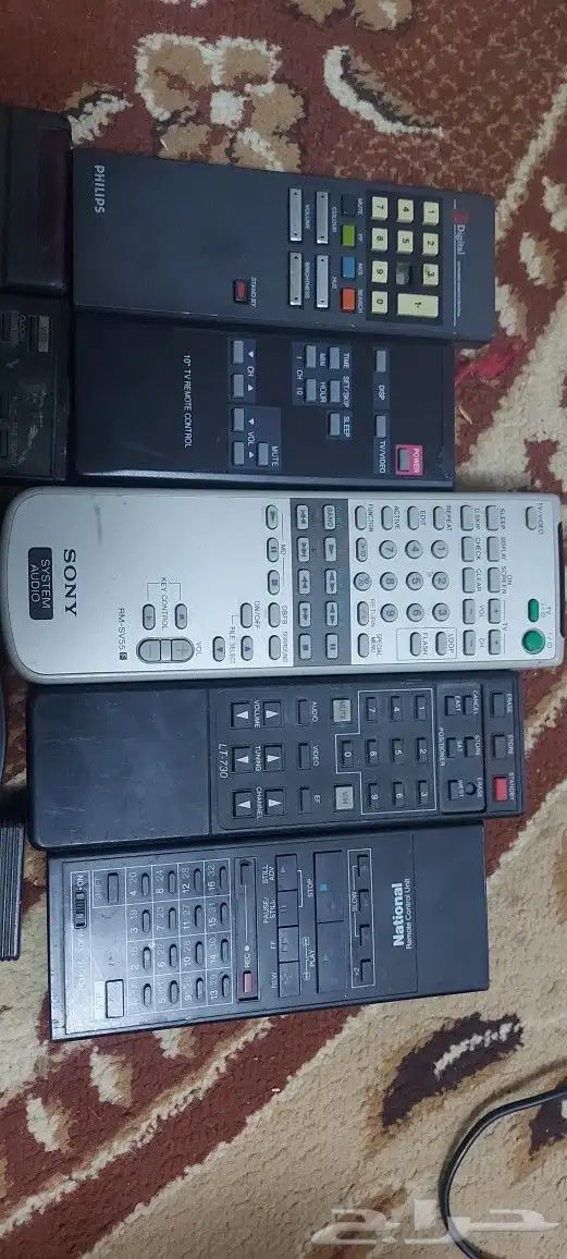 ريموت تلفزيون فديو قديم 1