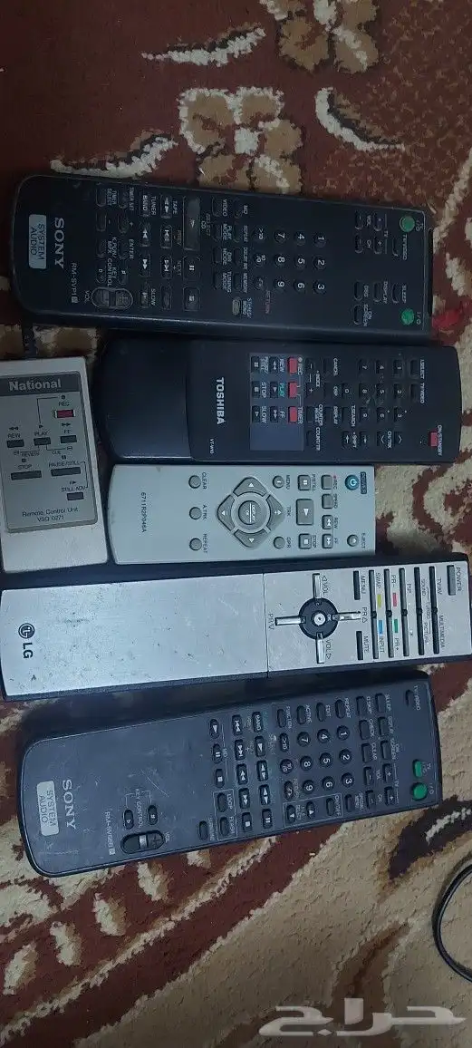ريموت تلفزيون فديو قديم 3
