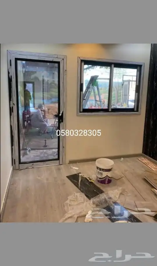 المنيوام أبواب شبابيك وجهات زجاج وفك ونقل المطابخ 1