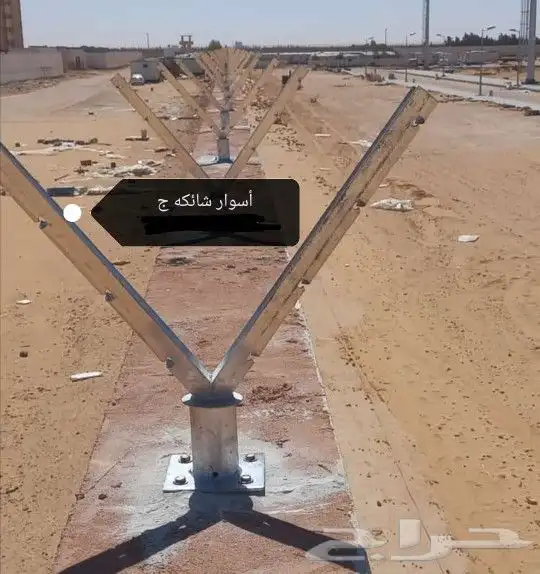 توريد وتركيب سياج الشبوك منشآت مزارع منشآت كسارات 5