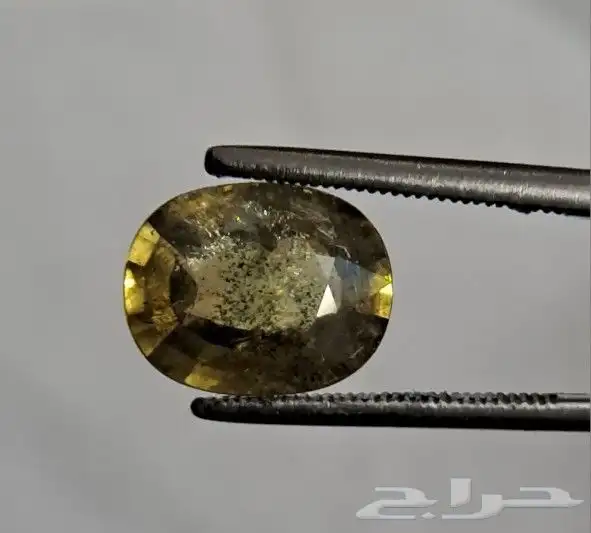 حجر زفير أصفر بشهادة 0