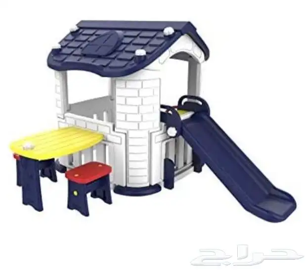 بيت اطفال بلاستيك مع زحليقة 1