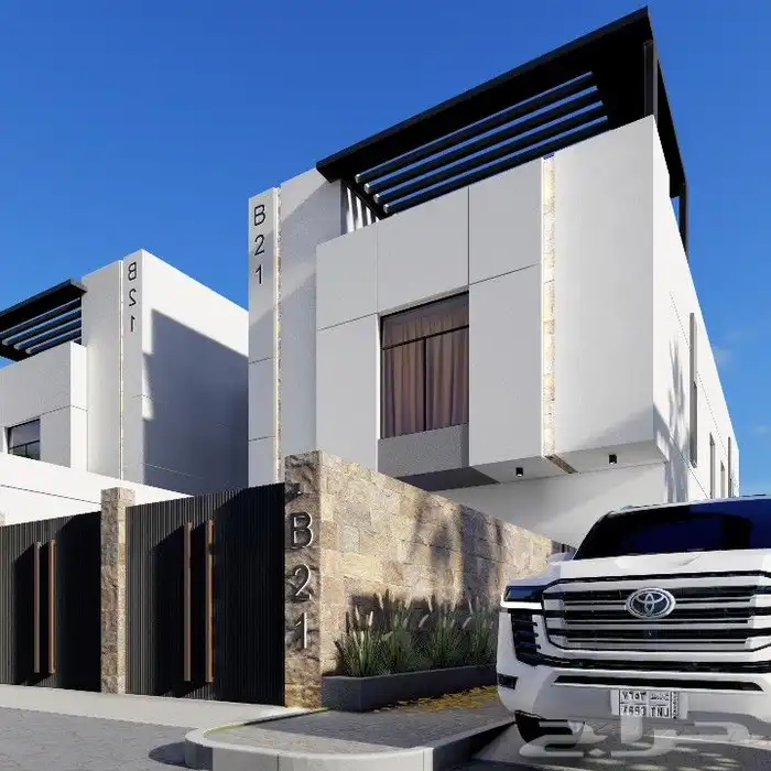 تصميم واجهات فيلا 3