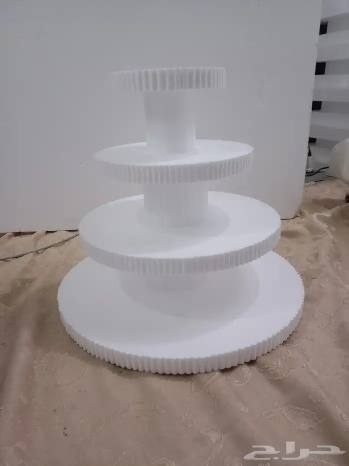 حبيبات فلين هرم مخروطي فلين ابيض 1