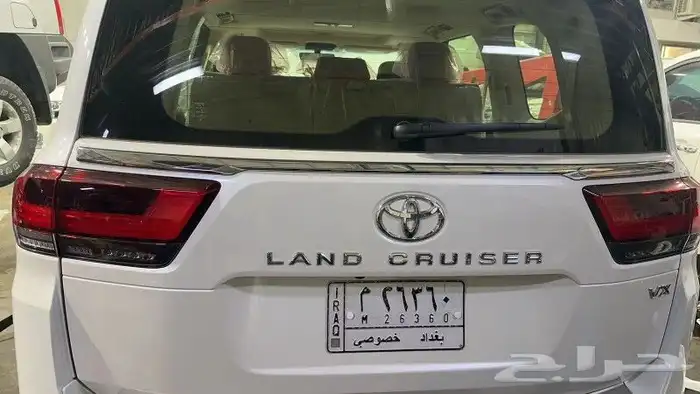 نيكل صدام خلفي لاندكروزر 2023 2