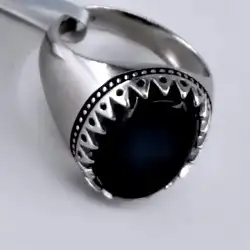 خاتم للرجال فضة عيار 925 2