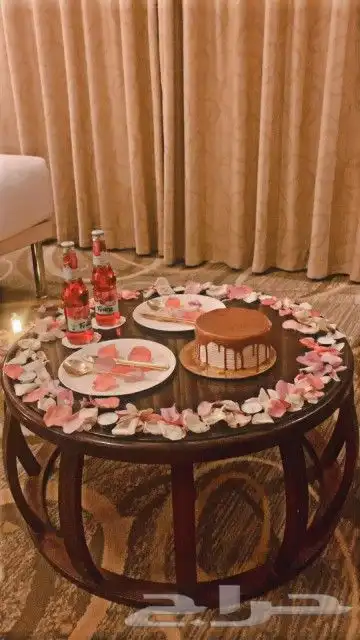 تنسيق غرف عرسان وذكرى الزواج 1