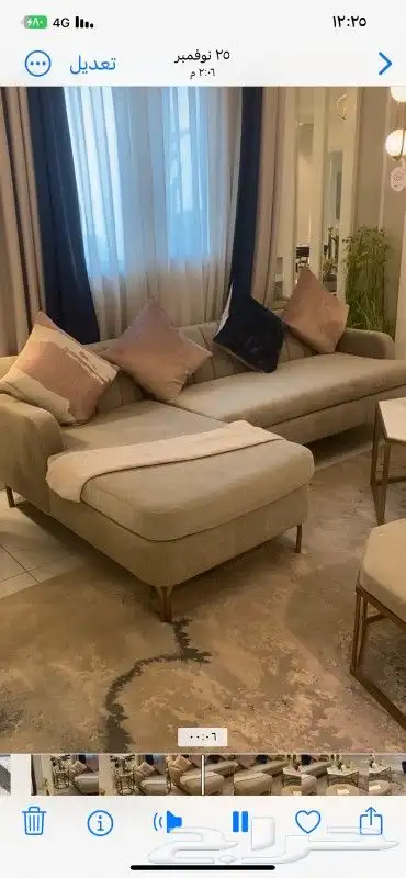كنب كلاسيكي وامريكي جاهز وتفصيل 3