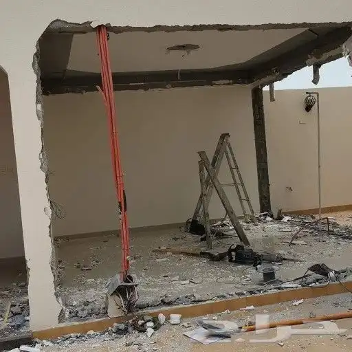 مقاول بناء ترميم برفايل كسر رخام دهانات بلاط سباكه كهرباء 4