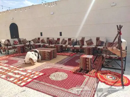 جلسات شعبيه طاولات طعام 2
