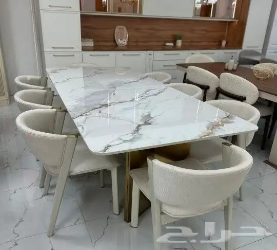 طاولات  طعام كراسي بوفيه الرياض  ابها بقيق عرعر جده مكه الم 8