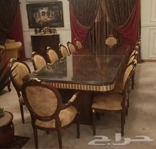 طاولات  طعام كراسي بوفيه الرياض  ابها بقيق عرعر جده مكه الم 4