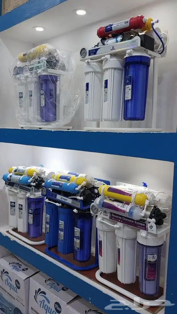 فلاتر تحلية مياه محطة تحلية فلتر جامبو صيانة تغير فلاتر 0