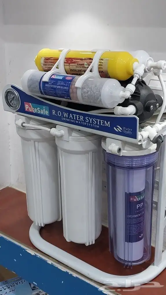 فلاتر تحلية مياه محطة تحلية فلتر جامبو صيانة تغير فلاتر 1