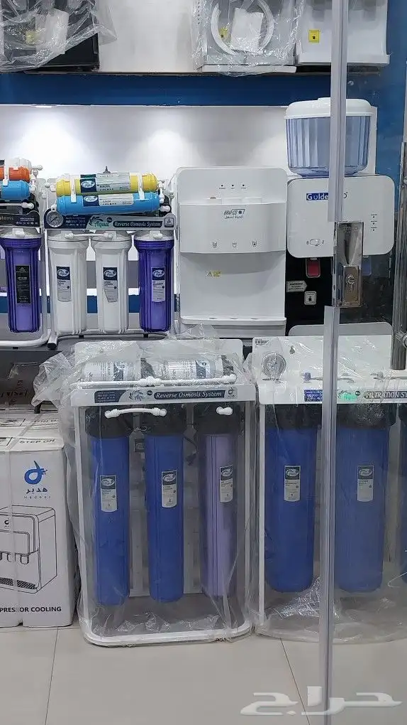 فلاتر تحلية مياه محطة تحلية فلتر جامبو صيانة تغير فلاتر 3