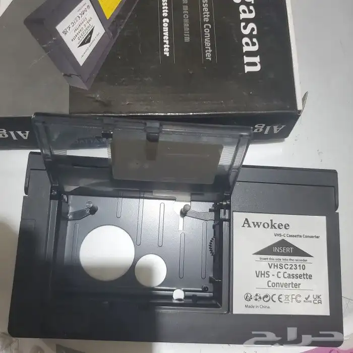 محول شريط الكميرا VHS-C الي شريط فديو كبير 1