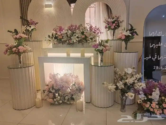 طاولات استقبال مدخل استقبال 4