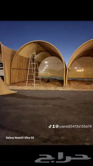 مضلات سواتر بيوت شعر قرميد 0