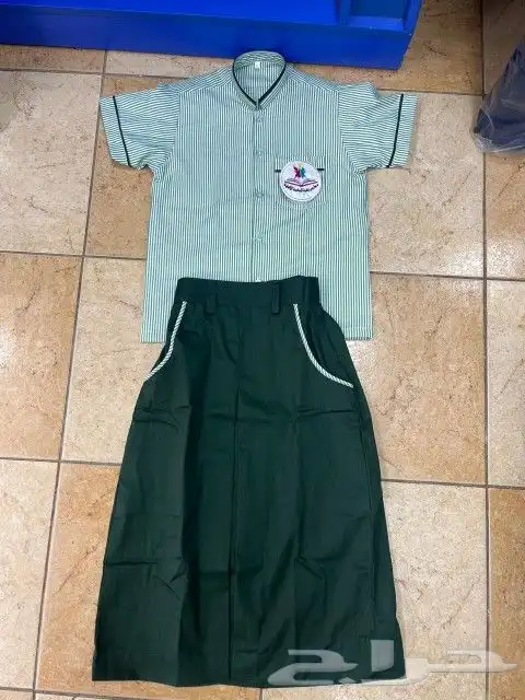 الزي الموحد مدرسه تيشيرت بولو قميص بنطلون تفصيل وتطريز 1