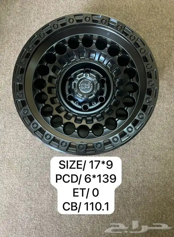 جنوط بلاك رنوه مقاس 17 0