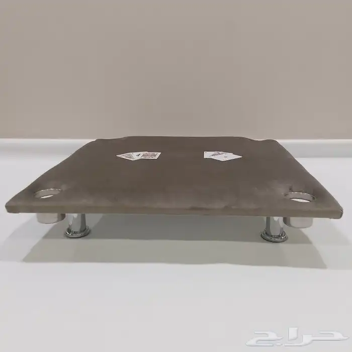 طاولة بلوت 75 سم بجرس وحامل اكواب 12