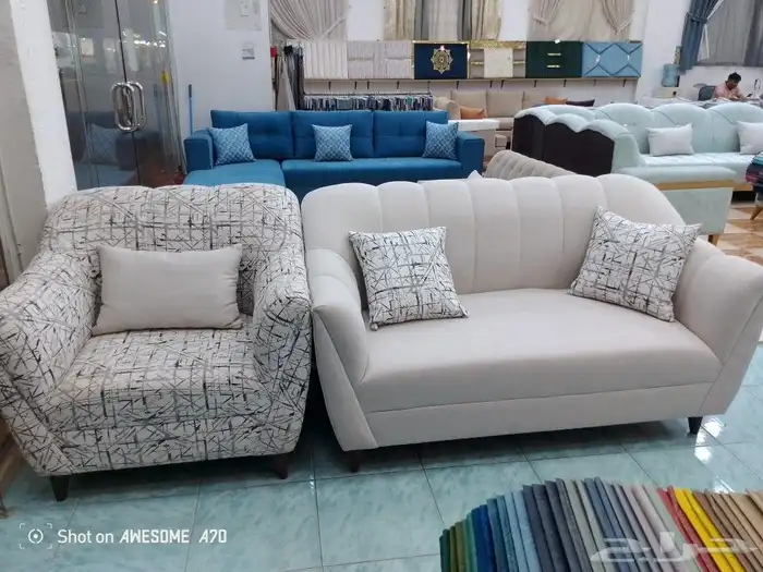 مفروشات الرياض  تفصيل جميع انواع الكنب والجلسات الارضي والست 2