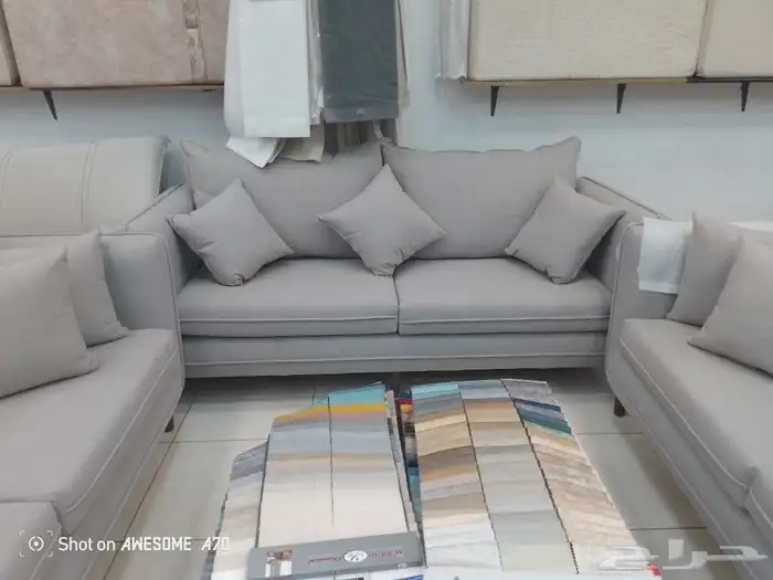 مفروشات الرياض  تفصيل جميع انواع الكنب والجلسات الارضي والست 18