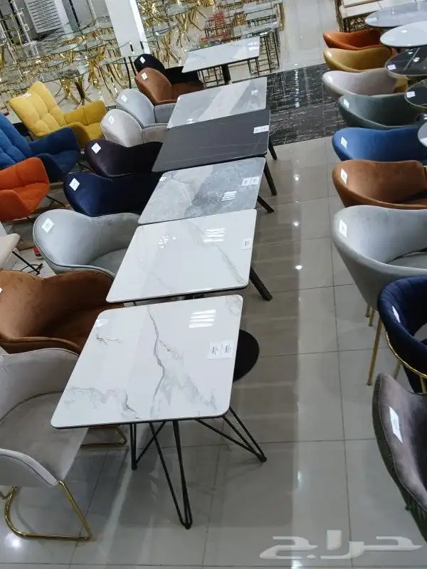 كراسي وطاولات مفرده كافيهات 2