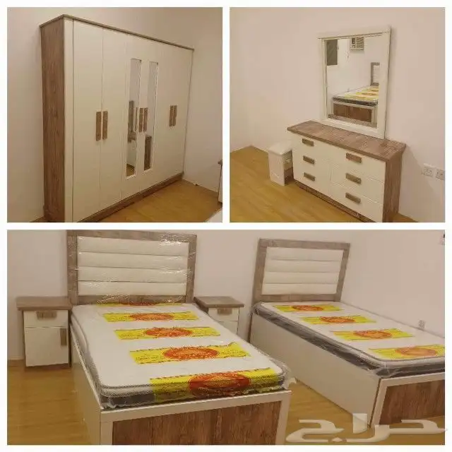 غرف نوم نفرين جديده 1800 ريال 21