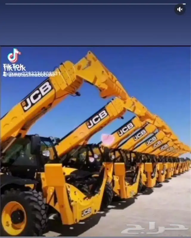 رافعة تليسكوبية رملية تليهندلر للايجار Telehandler for rent 2