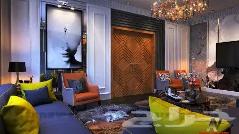 مصمم ديكورات داخليه وخارجيه اشراف وتنفيذ احترافيه 18