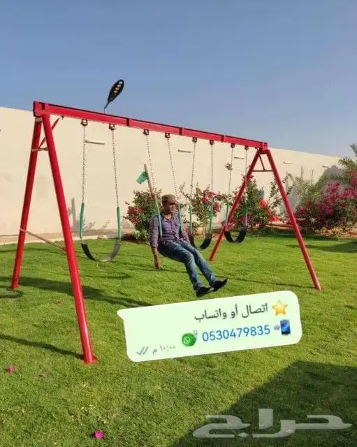 مراجيح وألعاب المخيم والاستراحة والشاليهات 11