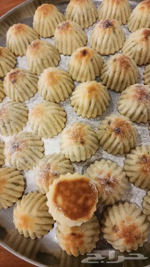 الذ واطرى واشهى معمول شامي الفستق الحلبي 0