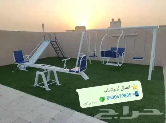 مراجيح وألعاب المخيم والاستراحة والشاليهات 13