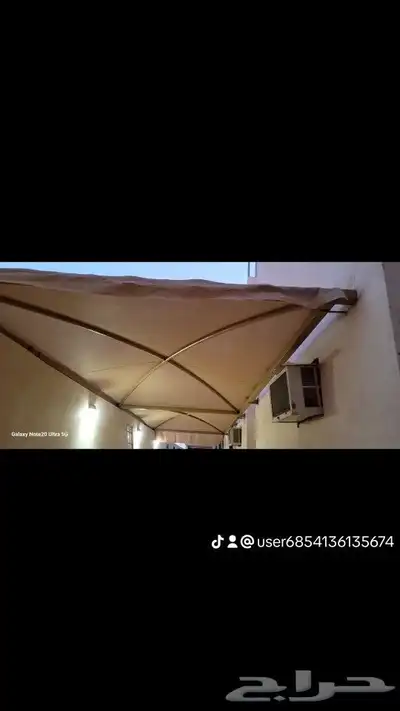 مضلات سواتر بيوت شعر قرميد جلسات برجولات 6