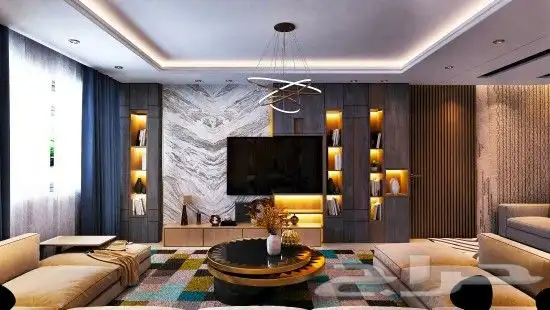 مصمم ديكورات داخليه وخارجيه اشراف وتنفيذ احترافيه 19
