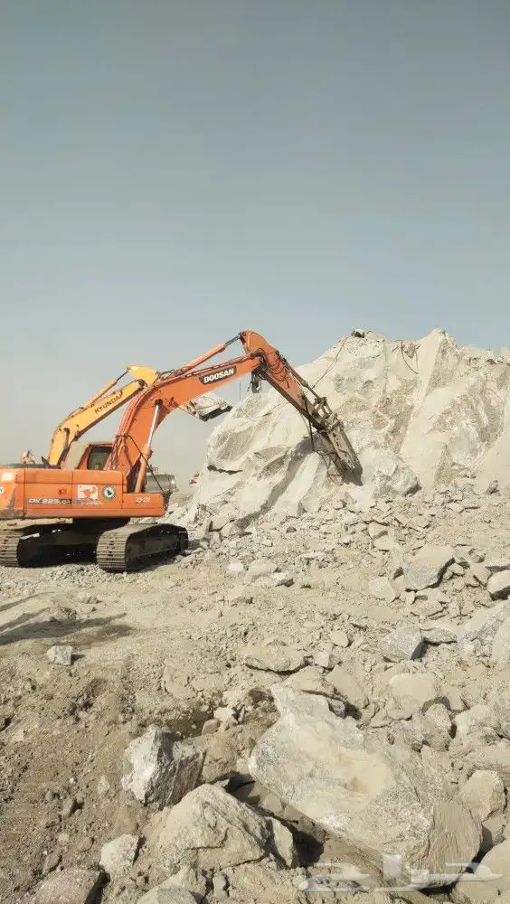 بناء الحجر وقص الأرض وتكسير الصخور 1