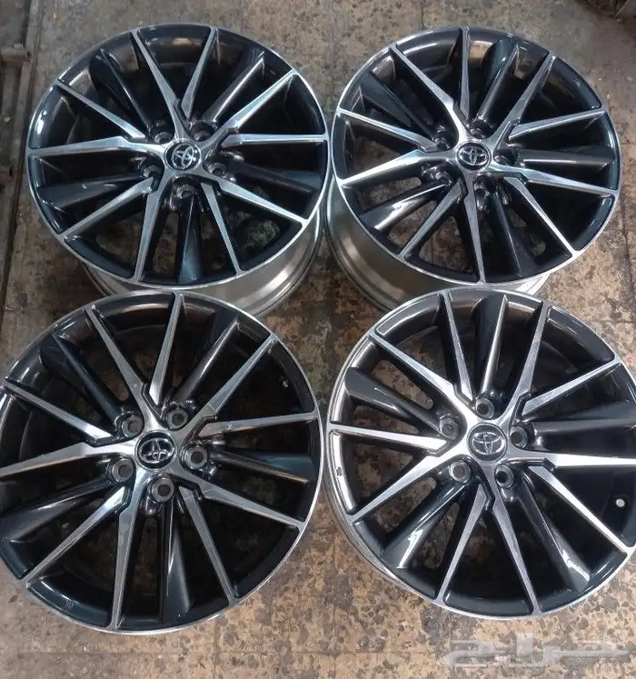 جنوط كامري هايبرد موديل 2024 مقاس18 اصلية 0