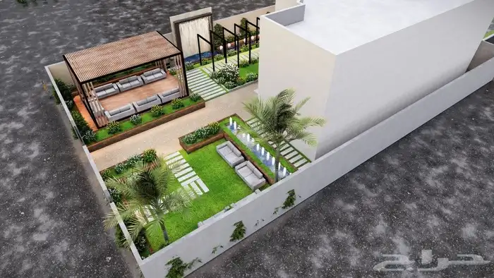 تصميم حديقه 3