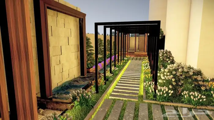 تصميم حديقه 0