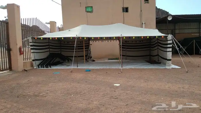 بيت شعر ابيض مقورن 2