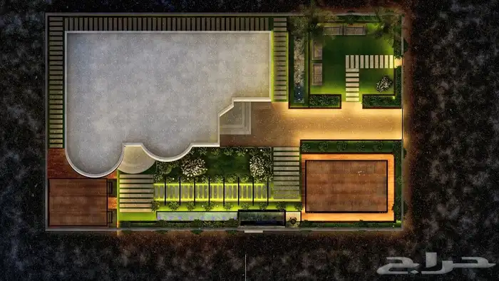 تصميم حديقه 1