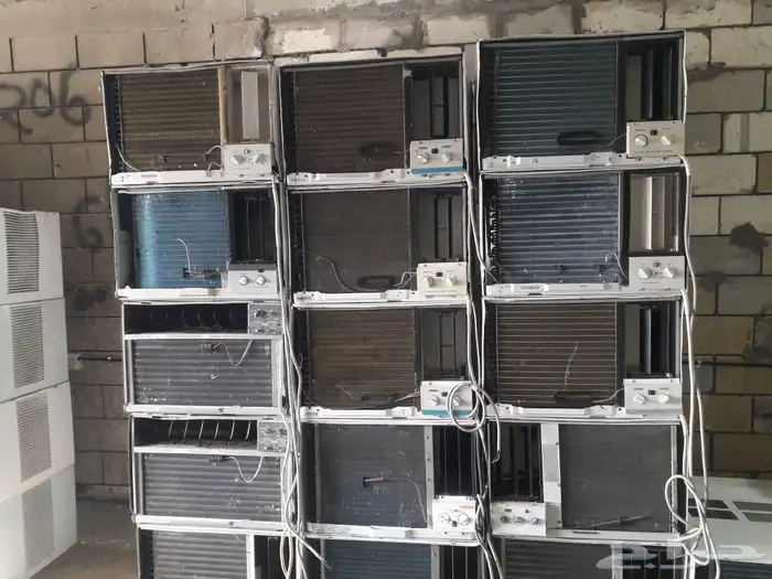 مكيفات شباك مستعملة فريون 410 موفر للكهرباء 10