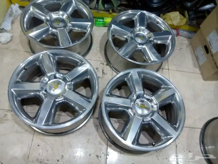 جنط تاهو اصلي وكاله م. 20 موديل 2012 شرط من الرجه التعديل 2