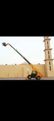 لتأجير الرافعات الشوكيه والكرينات وجميع انواع المعدات 3