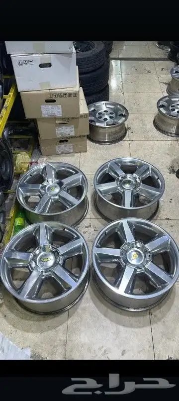 جنط تاهو اصلي وكاله م. 20 موديل 2012 شرط من الرجه التعديل 0