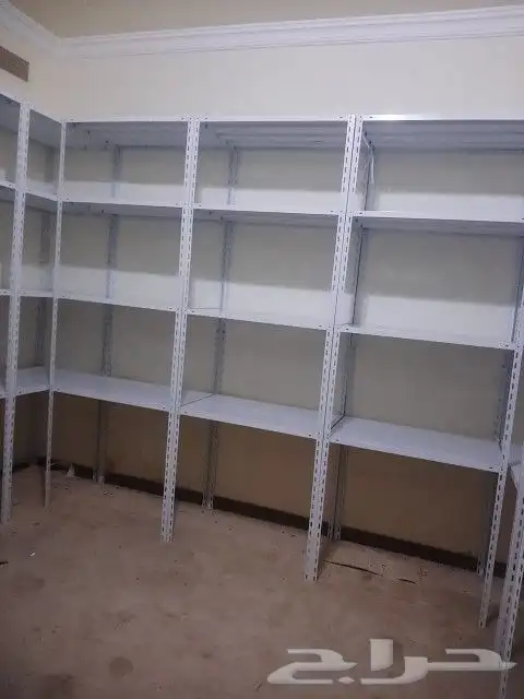رفوف جديده ومستعمله ومستودعات وتخزين بيوت 0