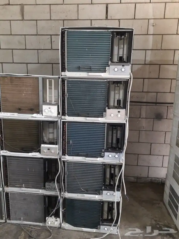 مكيفات شباك مستعملة فريون 410 موفر للكهرباء 15