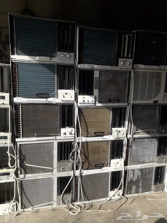 مكيفات شباك مستعملة فريون 410 موفر للكهرباء 12